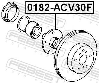 FEBEST 0182-ACV30F EAN: 4056111033839.