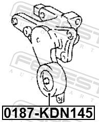 FEBEST 0187-KDN145 EAN: 4056111095769.