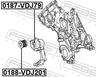 FEBEST 0187-VDJ79 EAN: 4056111132709.