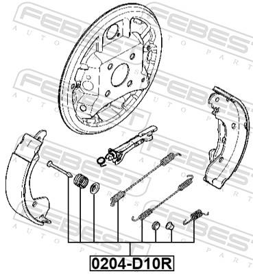FEBEST 0204-D10R-KIT EAN: 4056111156132.