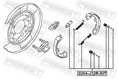 FEBEST 0204-J32R-KIT EAN: 4056111150215.