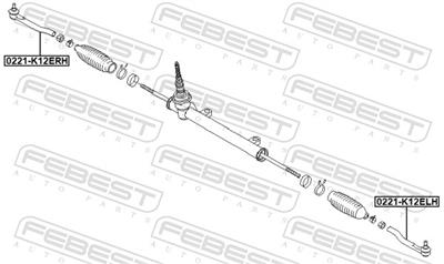 FEBEST 0221-K12ERH EAN: 4056111154138.