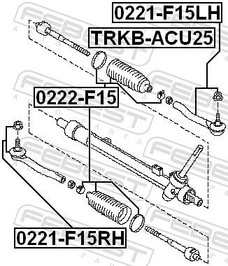 FEBEST 0222-F15 EAN: 4056111102092.