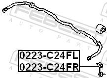 FEBEST 0223-C24FR EAN: 4056111024073.