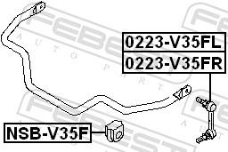 FEBEST 0223-V35FR EAN: 4056111024691.