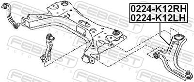 FEBEST 0224-K12RH EAN: 4056111065076.