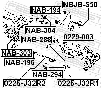 FEBEST 0229-003 EAN: 4056111088143.