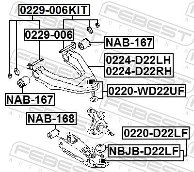 FEBEST 0229-006-KIT