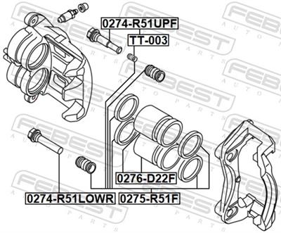 FEBEST 0274-R51LOWF EAN: 4056111073378.
