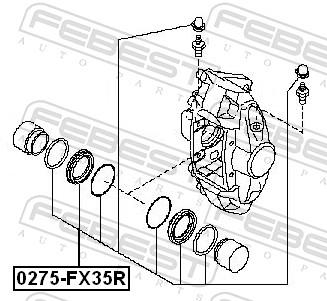 FEBEST 0275-FX35R EAN: 4056111048642.
