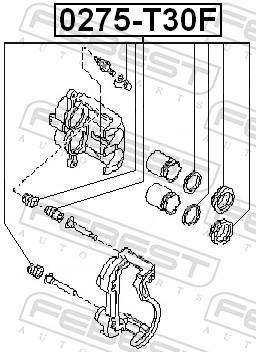 FEBEST 0275-T30F EAN: 4056111021508.