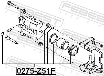 FEBEST 0275-Z51F EAN: 4056111083773.