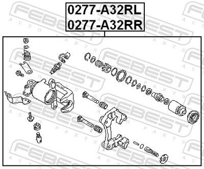 FEBEST 0277-A32RL EAN: 4056111009865.