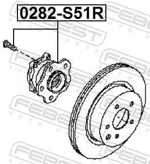 FEBEST 0282-S51R EAN: 4056111056593.