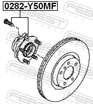 FEBEST 0282-Y50MF EAN: 4056111075907.