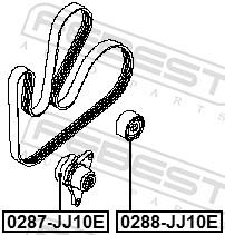 FEBEST 0287-JJ10E EAN: 4056111090788.