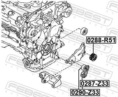 FEBEST 0287-Z33 EAN: 4056111096070.