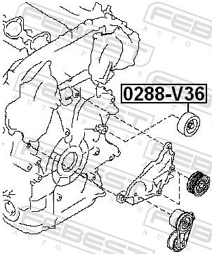 FEBEST 0288-V36 EAN: 4056111076379.