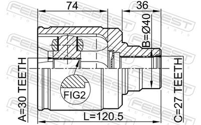 FEBEST 0311-HRVLH EAN: 4056111037196.