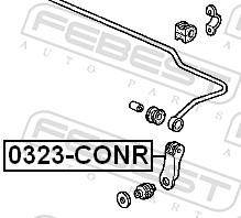 FEBEST 0323-CONR EAN: 4056111008882.