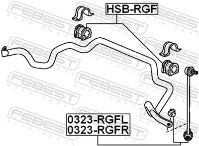 FEBEST 0323-RGFL EAN: 4056111064000.