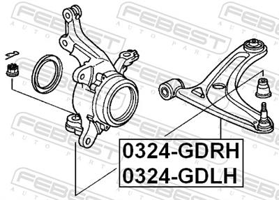 FEBEST 0324-GDRH EAN: 4056111034089.