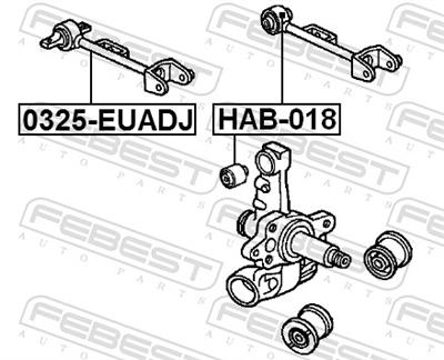 FEBEST 0325-EUADJ EAN: 4056111179513.