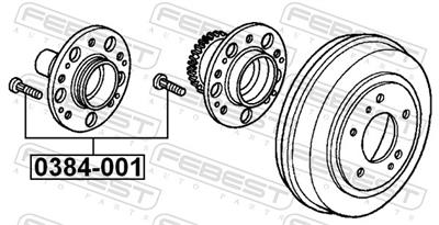 FEBEST 0384-001 EAN: 4056111042411.