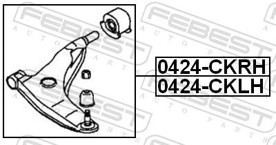 FEBEST 0424-CKRH EAN: 4056111040431.