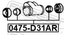 FEBEST 0475-D31AR EAN: 4056111107462.