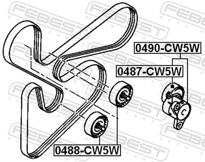 FEBEST 0487-CW5W EAN: 4056111075747.