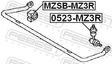 FEBEST 0523-MZ3R EAN: 4056111012742.