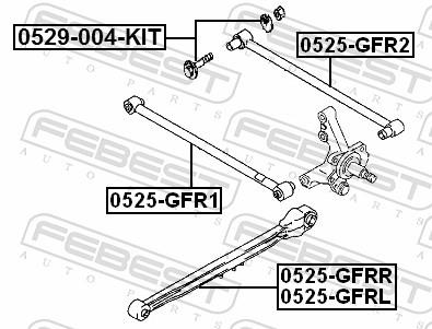 FEBEST 0525-GFRR EAN: 4056111014760.