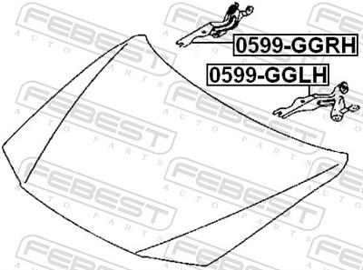 FEBEST 0599-GGLH EAN: 4056111076317.