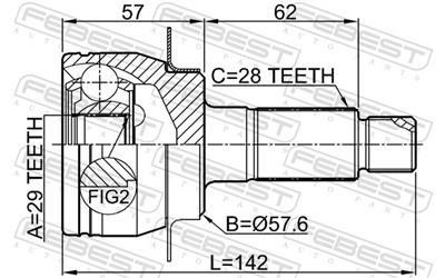 FEBEST 0710-VITLY EAN: 4056111165196.