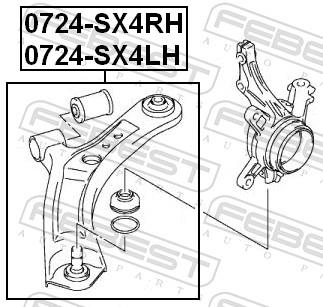 FEBEST 0724-SX4LH EAN: 4056111059235.