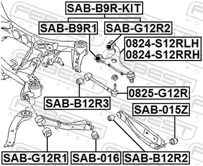 FEBEST 0824-S12RRH EAN: 4056111094526.