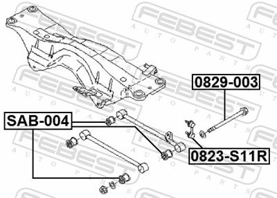 FEBEST 0829-003 EAN: 4056111128030.