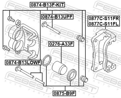 FEBEST 0874-B13F-KIT EAN: 4056111159324.