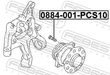 FEBEST 0884-001-PCS10 EAN: 4056111140490.