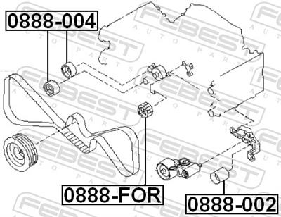 FEBEST 0888-FOR EAN: 4056111074665.