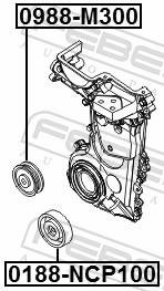 FEBEST 0988-M300 EAN: 4056111132778.