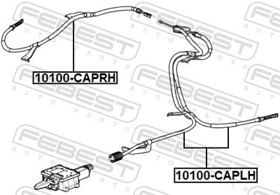 FEBEST 10100-CAPRH EAN: 4056111143736.