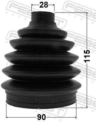 FEBEST 1017P-V250 EAN: 4056111098890.
