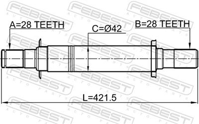 FEBEST 1212-CM10AT2WD EAN: 4056111113371.