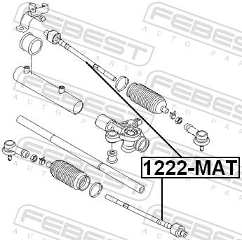 FEBEST 1222-MAT EAN: 4056111074191.