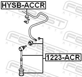 FEBEST 1223-ACR EAN: 4056111012797.