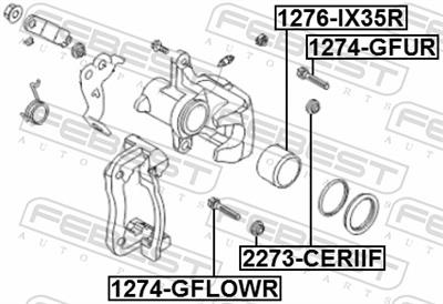 FEBEST 1274-GFUR EAN: 4056111124766.