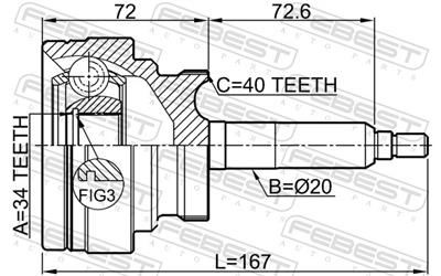 FEBEST 1410-ROD EAN: 4056111116259.