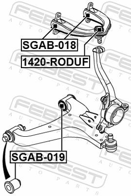 FEBEST 1420-RODUF EAN: 4056111094380.